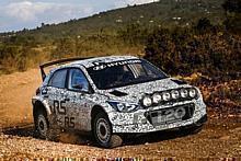 Hyundai-Kundenprogramm läuft an: Kevin Abbring absolviert erste Tests mit dem i20 R5 – im Spätsommer beginnt die Auslieferung. Foto: HMD/dpp-AutoReporter